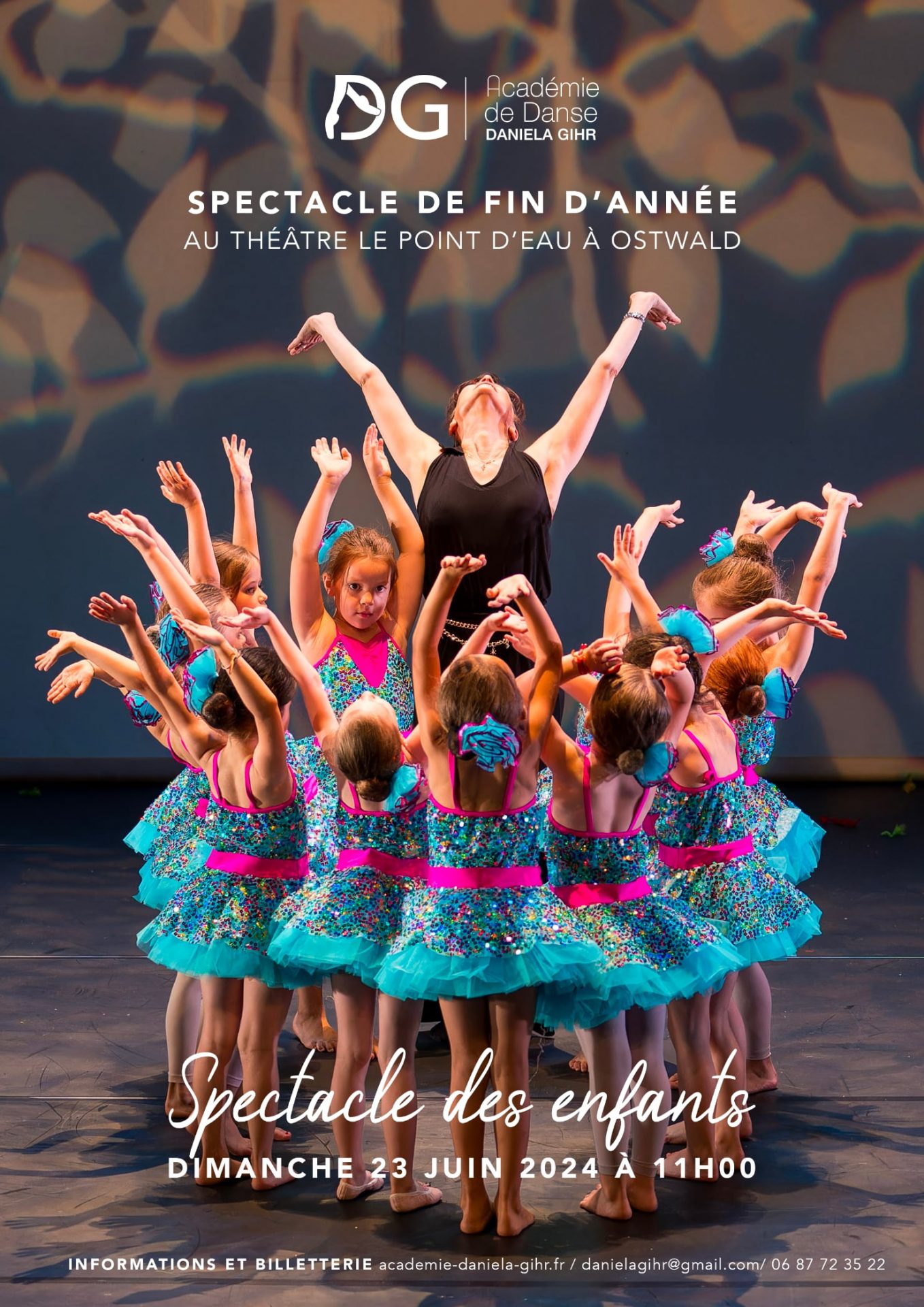 SPECTACLE DES ENFANTS - Académie de danse Daniela GIHR Le 23 juin 2024