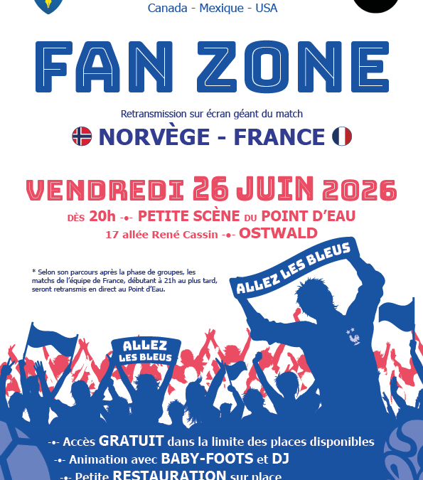 Fan Zone Coupe du Monde de football 2026