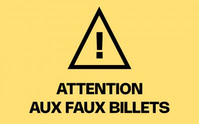Attention faux billets